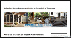 Desktop Screenshot of columbus-decks.com